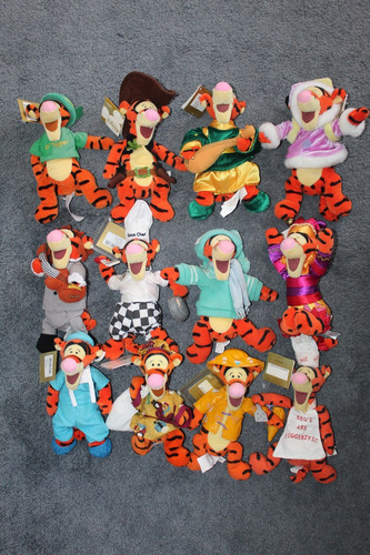 Disney store tigger plush - store,