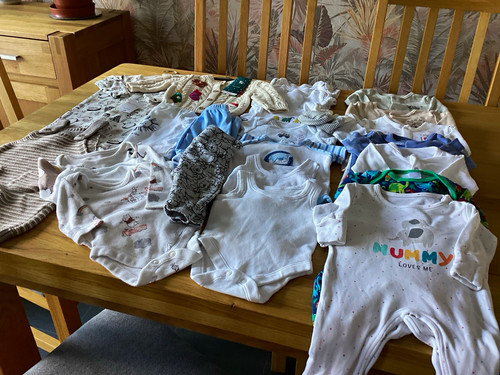 Newborn baby boy clothing